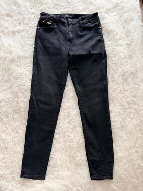 Mavi Gold Tess High-Rise Skinny Jeans Black Size 28/27